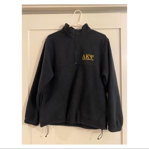 Alpha Kappa Psi Navy Blue Fleece | Size: S